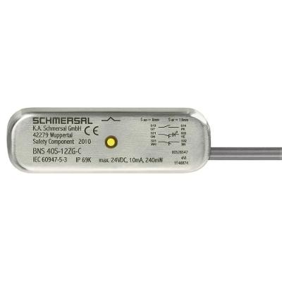 Sensor Magnético de Segurança BNS 40S-12Z IP69K 100Vca-cc Inox Ace Schmersal