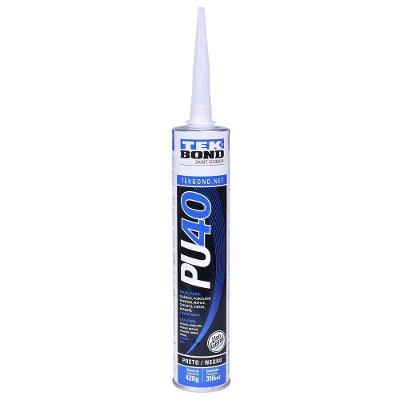 Selante de Poliuretano PU40 Monocomponente Preto Tekbond 310ML
