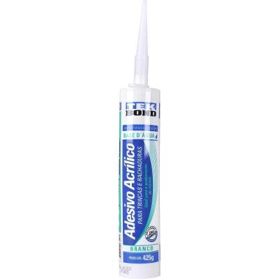 Selante Acrílico Sela Trincas Preenche e Veda Superfícies Branco Tekbond 425g