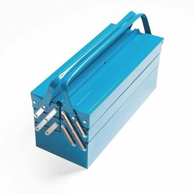Caixa de Ferramentas Sanfonada de 5 Gavetas com Estrutura em Aço Inox Tramontina 30X20CM