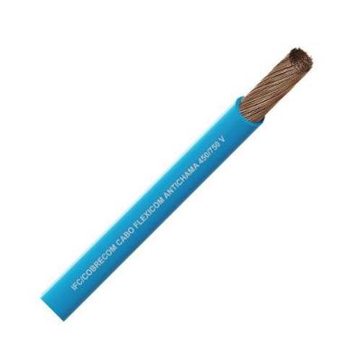 Cabo Flexível 4mm Azul Bivolt Cobrecom para Instalação Elétrica Residencial Código 36598