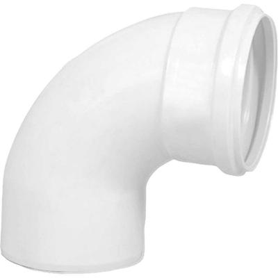 Conexão para Esgoto Curva 90° Curta DN 50 Referência 600 PVC Branco Krona para Ventilação