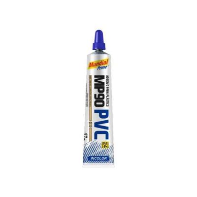 Cola para PVC MP90 Soldagem a Frio Resina Sintética Branco Mundial Prime 17G