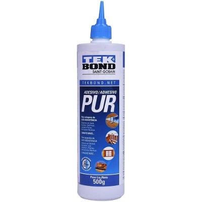 Cola para Madeira Pur Monocomponente Resistente à Água Mel Tekbond