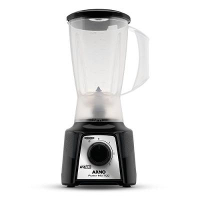 Liquidificador Arno Power Mix LQ10 700W 2L 4 Lâminas Zelkrom 3 Velocidades Preto 110V