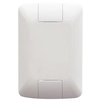 Placa Cega Aria com Acabamento Brilho Branca Tramontina 12CM