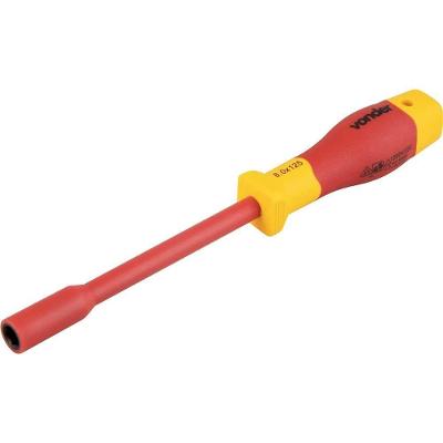 Chave Canhao Chave Canhao 8mm para Porcas e Parafusos Sextavados Cabo Isolado 1000V Vermelho Vonder