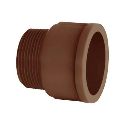 Adaptador Curto 25mm X 3-4'' Junção de Tubos Prática Plástico Alta Resistência Corr Plastik