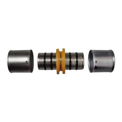 Acessórios para Gás PEX União de Tubo para Gás DN16 com Terminais de Compressão Cobre e Ligas