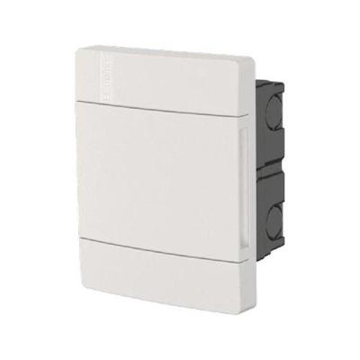 Acessórios Elétricos 33681 Embutir Porta Branca para 5 Din Ou 3 Preto com Barramento Mec Tronic