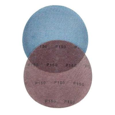 Disco de Lixa Telada 9'' 180 com Velcro para Desbaste e Acabamento Alcar