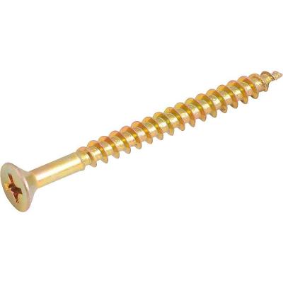 Parafuso Chipboard 2022145500 Fixação em MDF e Madeira Dourado Vonder 4,5MM X 50MM