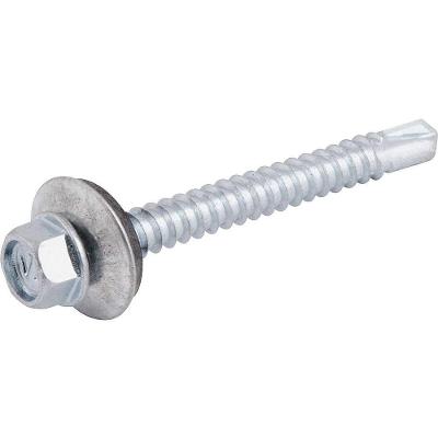 Parafuso Autobrocante Sextavado 2910552000 com Arruela Aço e Neoprene Inox Vonder 5,5MM X 2