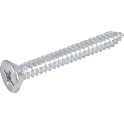 Parafuso Autoatarraxante 2006006350 Fixação em Alvenaria Cabeça Chata Phillips Zincado Inox Vonder