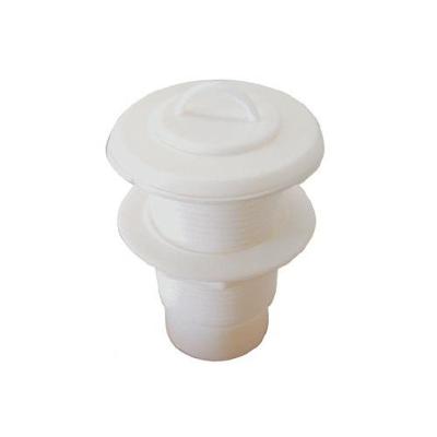Válvula para Tanque No 9 em PVC com Anel de Vedação Branca Amanco 9CM