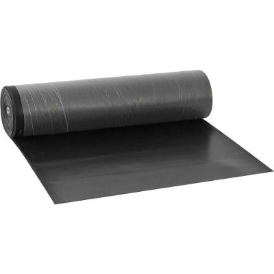Lençol de Borracha Sintética sem Lona Resistente à Abrasão Preto Vonder 1,6MM 100CM