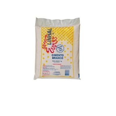 Cimento Branco para Calafetação de Juntas Até 16mm Cerâmica Granito Mármore Pastilhas 1kg Linhal