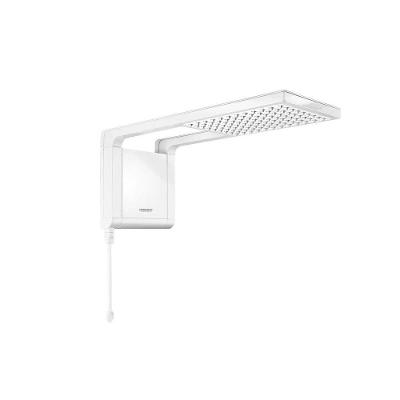 Chuveiro Elétrico Acqua Storm Ultra Eletrônico 5500W de Parede com D.R.I. Branco Lorenzetti 110V