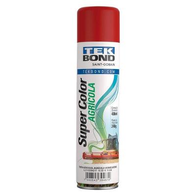 Tinta Spray Agrícola MS para Reparos em Maquinários Vermelho Tekbond 400ML