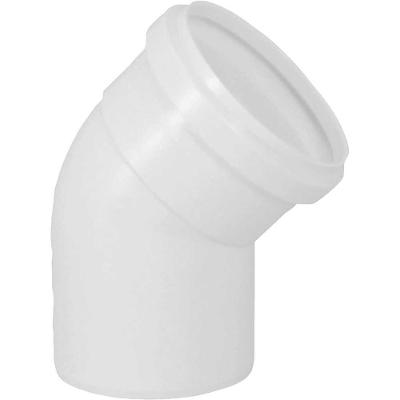 Joelho 45° Esgoto DN 50 612 Conexão para Efluentes PVC Branco Krona