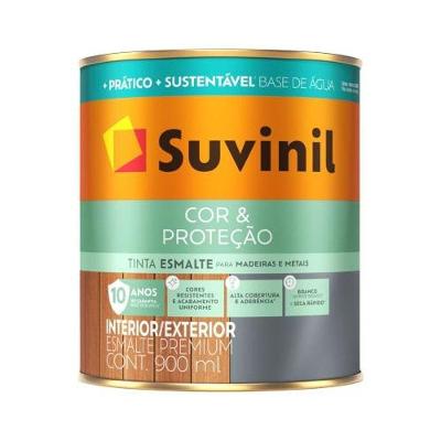 Tinta Cor & Proteção Base Água Brilhante Branco Suvinil 900ML