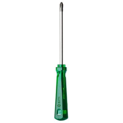 Chave Phillips 1-4X10" com Cabo Translucido Verde Alta Durabilidade para Servicos Gerais Sata