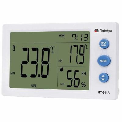 Termo Higrômetro Digital MT241A com Sensor Externo Verde Minipa