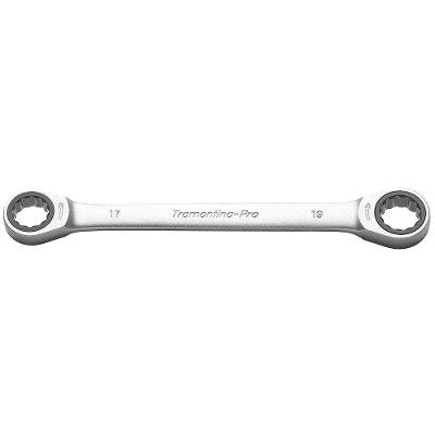 Chave Estrela com Catraca 14x15mm 72 Dentes com Acabamento Cromado Tramontina Pro