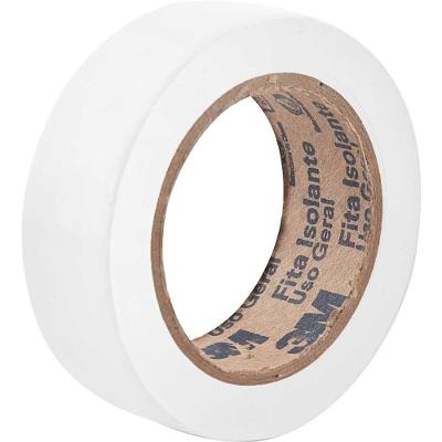 Fita Isolante Imperial Colors com Resistência UV e Flexibilidade Branco 18MM X 10M