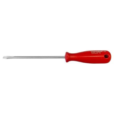 Chave de Fenda Simples Red Haste em Aço Cromo-Vanádio Inox Gedore 6,5X152 1-4X6