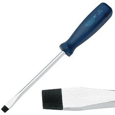 Chave de Fenda Simples 036070 Haste Redonda Resistente Azul Gedore 3-16 X 5
