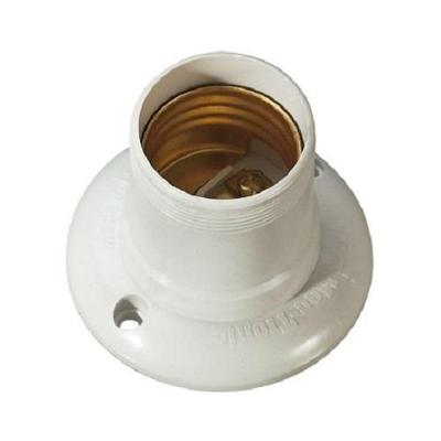 Soquete Fixo 13283 com Fixação para Forro por Parafuso Branco Mec Tronic