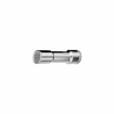Soquete Estriado de 1-2 Longo 17mm com Encaixe 1-2 Aço Gedore-Vanadium Niquelado Gedore