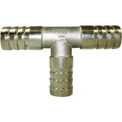 Emenda Tipo T RF 622 R.F para Mangueira 3-8 com Design em T e Resistência à Oxidação em Aço