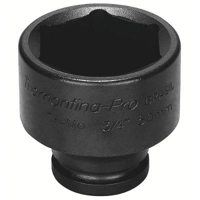 Soquete de Impacto 44890-1 Sextavado com Encaixe 3-4 20mm Hyper Drive Tramontina