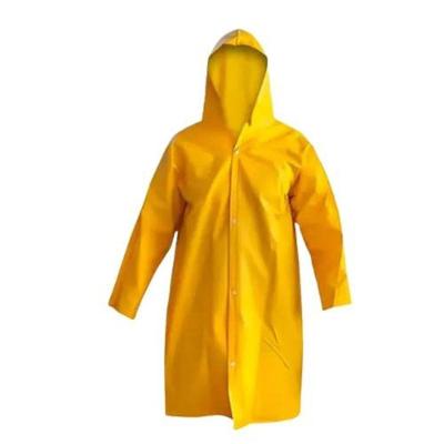 Capa de Chuva Forrada Manga Longa Impermeavel Amarelo Caperê g Único