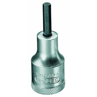 Soquete Allen 14mm para Parafusos com Encaixe 1-2 e Aço Cromo-Vanádio Gedore 14MM