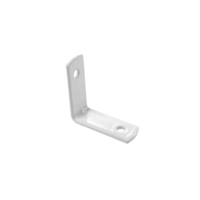 Cantoneira para Móveis 1-2 Uso em Trilho de Cortina Varal Prateleira Branca Dtools