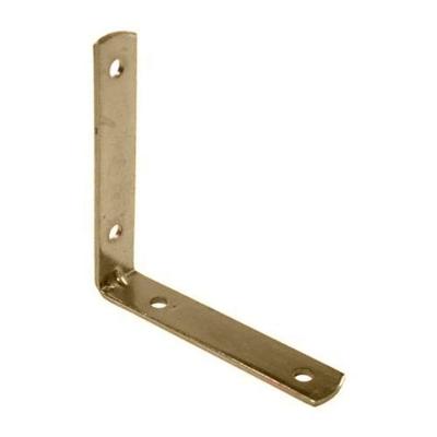 Cantoneira para Móveis 3 Bicromatizada com Acabamento Bicromatizado Inox Dtools 7,62CM