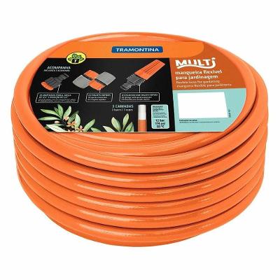 Mangueira de Jardim Multi Pvc com Alta Flexibilidade e Acessórios Tramontina 30M