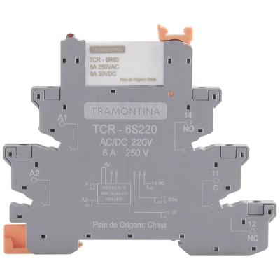 Relé de Interface Tramontina Base Parafuso 220V AC-DC 6A Alta Performance Inox 7.8CM