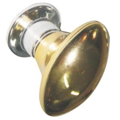 Puxador PA-24 com Acabamento Sofisticado Base Cromada Dourado Gibafér