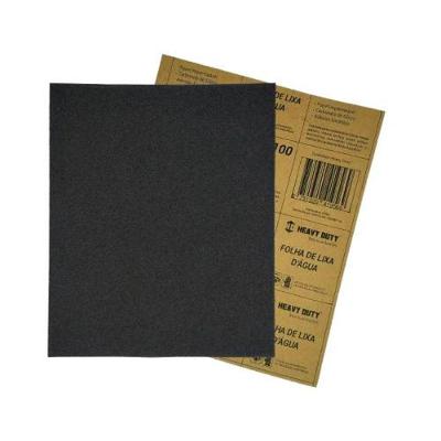 Lixa D'Água Heavy Duty para Desbaste Úmido Metais Funilaria e Pintura Grão 100