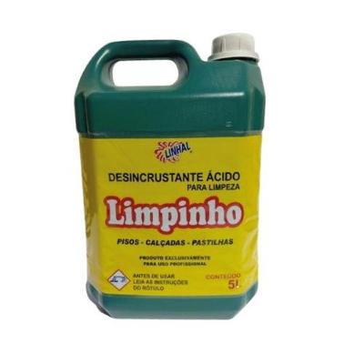 Limpador Piso Pedras Pos Obra 5L Linhal para Limpeza Pesada de Azulejos e Ceramicas