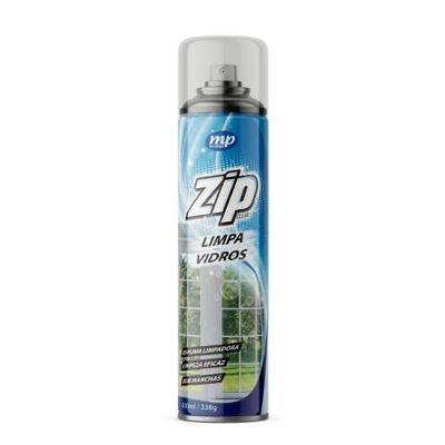 Limpa Vidros Spray Zip Transparente 400ML Mundial Prime