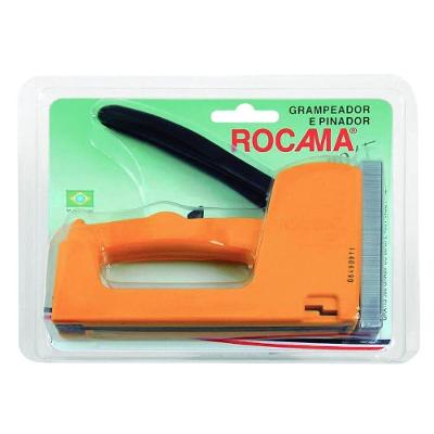 Grampeador Manual 80F com Pinador Cores Sortidas Rocama