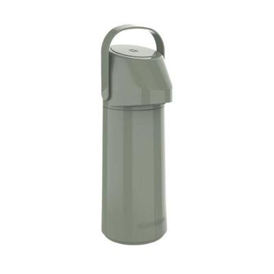 Garrafa Térmica Rubi 1L Fig Green Aço Inox Isolamento Térmico Uso Diário Verde Soprano