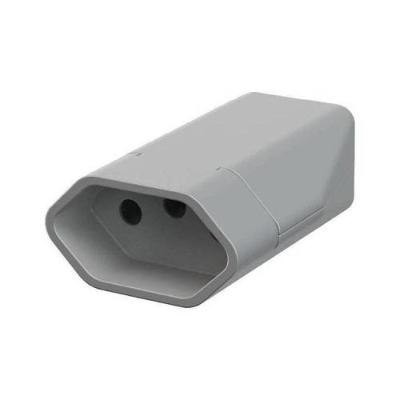 Pino Fêmea PINO FÊMEA 3P 10A Conexão Bivolt Cinza Mec Tronic