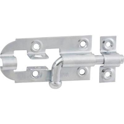Fecho Redondo 3290230000 para Travar Portas e Portões com Acabamento Zincado Inox Vonder