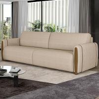 Sofá 02 Lugares 168cm Flora M03 Linho Bege - 7